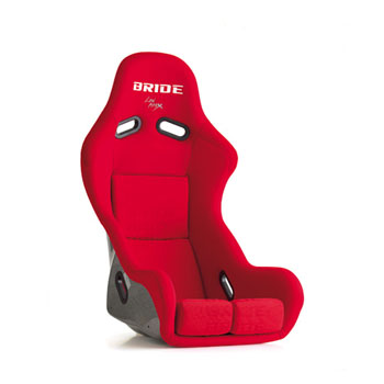 ZIEGIII type-R Red Logo | BRIDE's Sport Seats lineup for