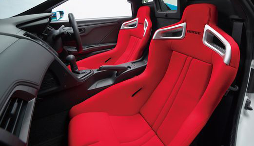 Sports car 2024 bucket seats